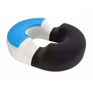 Donut Kissen Gelkissen, Sitzkissen Steißbein Kissen, Hämorrhoiden Ischias Schmerzkissen, Gedächtnisschaum Autositzkissen, Orthopädisches Druckentlastungskissen für Schwangerschaft, Steißbein (Schwarz)