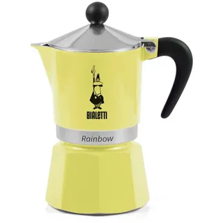 Bialetti Rainbow 0,13 l 3 Tassen Gelb