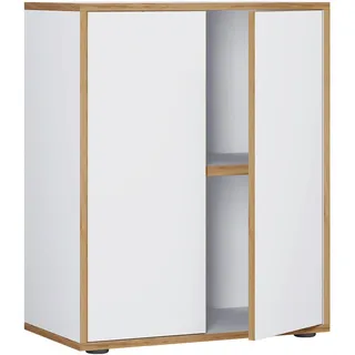VCM Salia Aktenschrank 60 x 74 x 33 cm weiß