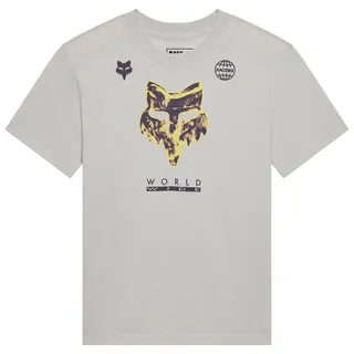 Fox Girls T-Shirt Image Print Grau