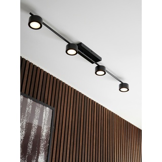 LED Deckenleuchte »Clyde«, Skandinavisches minimalistisches Design, dimmbar, 5 Jahre LED-Garantie, schwarz, , 67699866-0