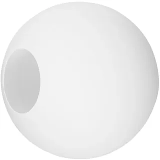 Yardenfun Lampenschirm Dekorativer Runder für Stehlampe und Tischlampe Ersatz Glaslampenschirm Weißer aus Glas mit Elegantem Design für Büro und Zuhause