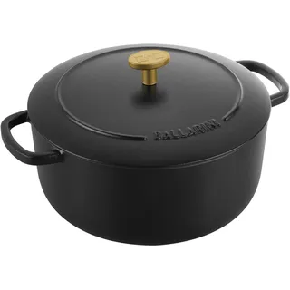 BALLARINI Bellamonte Cocotte 22 cm rund schwarz