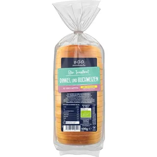 Sottolestelle Toastbrot Dinkel & Buchweizen mit Natursauerteig bio