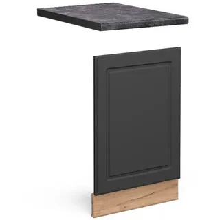 Vicco Unterschrank Frontblende Fame-Line 45 x 67,4 x 1,6 cm Anthrazit