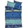 Satin waterblue 155 x 220 cm + 80 x 80 cm