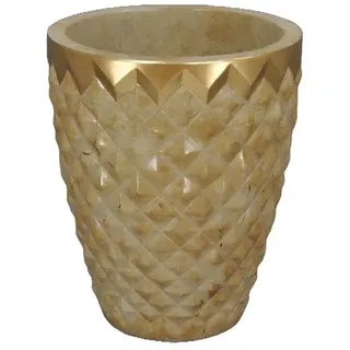 JVmoebel Dekovase XXL Klassische 0903 Antik Stil Vase Deko Vasen Statue Skulptur Deko, Made in Europa goldfarben