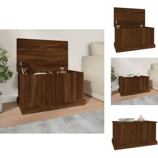 Vidaxl - Aufbewahrungstruhen - Living Truhe Braun Eiche-Optik 70x40x38 cm Holzwerkstoff - Braun