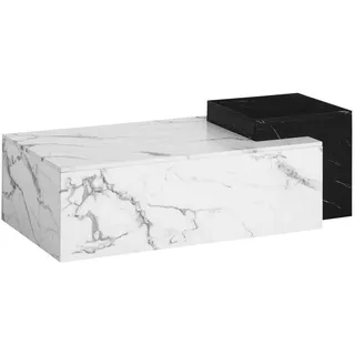 KADIMA DESIGN Schwarz Marmor 120 x 60 x 40 cm