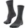 Trekkingsocken Damen asphalt mel 37-38