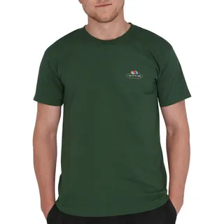 Fruit of the Loom Valueweight T mit Vintage-Logo, flaschengrün, M