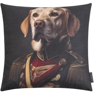 Magma Kissenhülle Snobby 'Hund' 45 x 45 cm Schwarz