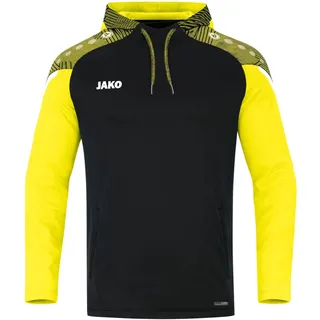 Jako Performance Hoodie Kinder schwarz/soft yellow 116