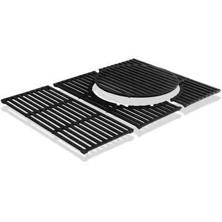 Enders® Switch Grid Rost-in-Rost System Gusseisen, für Enders® Uniq Pro 3, Grill-Zubehör, Grillrost, 3-Brenner, optionale Einsätze, Sear Grate, Pizzastein, Pfanne und Geflügelbräter, #7919