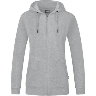 JAKO Corporate Teamwear Kapuzenjacke Organic – Sweatjacke für Damen aus weicher Baumwolle, 60°C waschbar & formstabil, ideal für Beruf & Freizeit