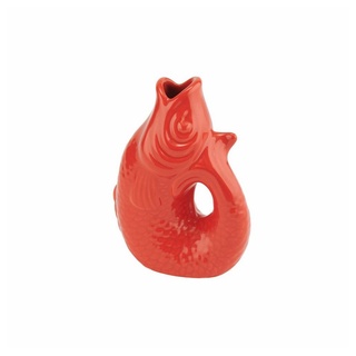 Giftcompany Dekovase Monsieur Carafon S Coral Red, in Fischform rot