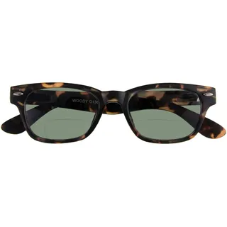 Breitfeld & Schliekert Lesebrille WOODY SUN-BI, havanna, +3.00 dpt mit Etui