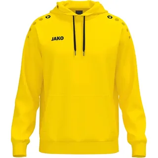 Jako Kinder Kapuzensweat One Cotton gelb 128