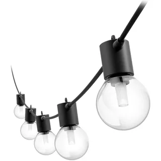 Philips Lichterkette Kunststoff 21 m 30 Birnen schwarz
