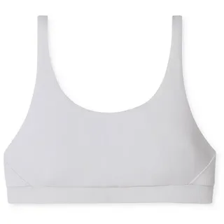 SCHIESSER Damen Organic Cotton-Pure Rib Bustier, Weiss_179880, 38