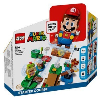 LEGO® 71360 - Super Mario Abenteuer mit Mario – Starterset, interaktive Figur und Bauspiel