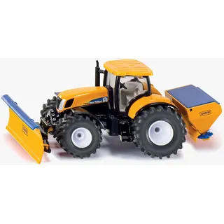 Siku 2940 - Traktor mit Räumschild und Streuer 1:50