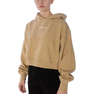 PEGADOR Hoodie Crop Hoody PGDR Luna Logo Cropped (1-tlg) braun M