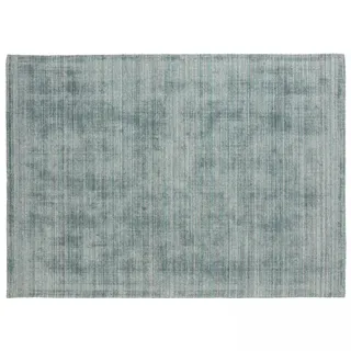Oviala Business Chenille-Teppich, rechteckig, bedruckt, hellblau schattiert 200 x 290 cm