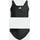 3-Streifen V-Back Kids Black White 164