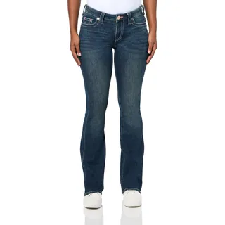 True Religion Damen Hs Emb Pkt Becca Mr Bootcut​ Jeans, Doris, 31 - 31