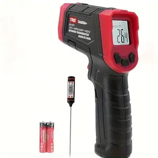 Infrarot Thermometer, Digital Laser Temperaturmessgerät -37°F~932°F (-32°C~400°C) IR Temperaturpistole (Nicht für Menschen) Ideal für Kochen, braten, küche, Barbecue, fleisch, zucker, Gefrierschrank