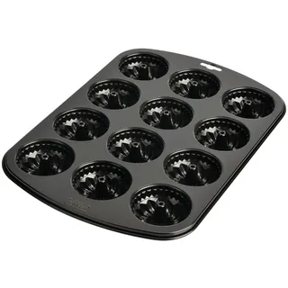 Muffinbackform KAISER LBH 38.20x26.80x3.50 cm schwarz