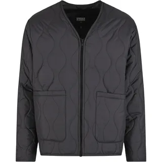 URBAN CLASSICS Padded Quilting Jacke Black XL