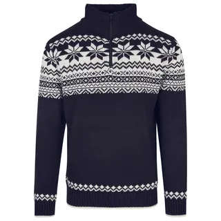 Brandit Textil Troyer Norweger Blau 2XL