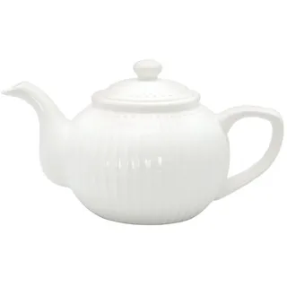 Greengate Teekanne GreenGate Teekanne Alice Weiß 1,5 L weiß