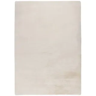 Kayoom Emotion 525 Fellteppich 60 x 110 cm Beige/Weiß