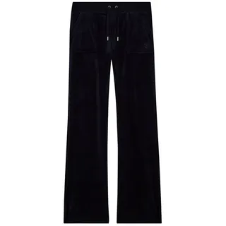 Juicy Couture Sweathose DEL RAY Damen Trainingshose Damen, Sweathose, Velour, Jogginghose mit Glitzer, Sale blau M