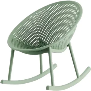 BEST Freizeitmöbel Best Gartenstuhl Qosy Schaukelstuhl 66 x 83 x 80 cm grün 2 St.