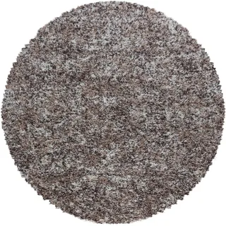 Ayyildiz Hochflorteppich Enjoy 4500 Beige Ø 200 cm