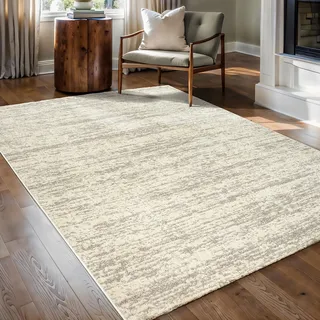 Sanat Oslo Kurzflorteppich 140 x 200 cm Beige
