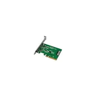 ICY DOCK PCIe 5.0 x8 NVMe Adapterkarte mit 1 x MCIO 8i (SFF-TA-1016) Anschluss & Redriver (PCIe Bifurcation erforderlich) - EXLink MB409A5