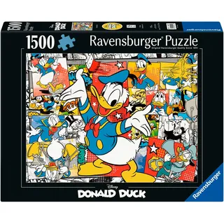 Ravensburger Erwachsenenpuzzle 1500 Teile - Disney Classics: Donald Duck