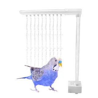 Papageiendusche, Vogeldusche Für Wellensittiche, Vogeldusche Wellensittich, Käfigbrunnen Duschkopf, Papageienbad, Spielzeug Für Wellensittiche Lovebirds Shotes,Badezubehör