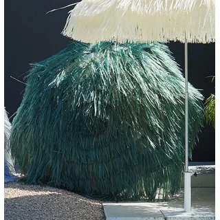 Sonnenschirm mit Fransen Hawaii salbei