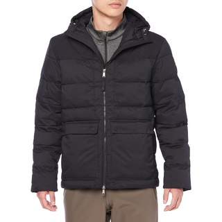 Schöffel Herren Insulated Jacket Boston M, sportliche Winterjacke mit Kapuze, wasserdichte und windabweisende Outdoor Jacke, black, 50