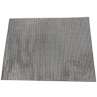 95sCloud BBQ Grillmatten Grill Mesh Wiederverwendbare Teflon Grill Netz Matte Antihaft Wiederverwendbar Grillmatten Backmatten Gasgrill Fur Grillen, Kochen, Backen, Grill, 40 X 33 cm (A)