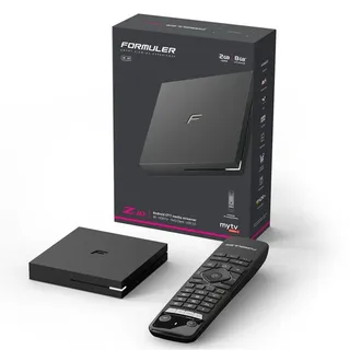 Formuler Z10, Schwarz, AVC, HEVC, MVC, AVS, H.264, H.265, HEVC, MPEG1, MPEG2, MPEG4, VC-1, Realtek, RTD1319, 2400 MHz - Schwarz