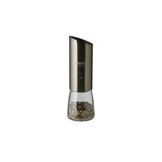 Meisterkoch Gewürzmühle  OPTIMUS , Edelstahl,Glas,Kunststoff,Keramik , Maße (cm): H: 19  Ø: 6.3