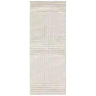 benuta pop Mars Outdoor-Teppich 80 x 200 cm Weiß