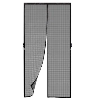 MEEYI Magnet Fliegengitter Balkontür 65x195cm Insektenschutz Tür Fliegenvorhang für Balkontür Terrassentür Kellertür Wohnzimmer und Schlafzimmer Kinderleichte Klebemontage Ohne Bohren